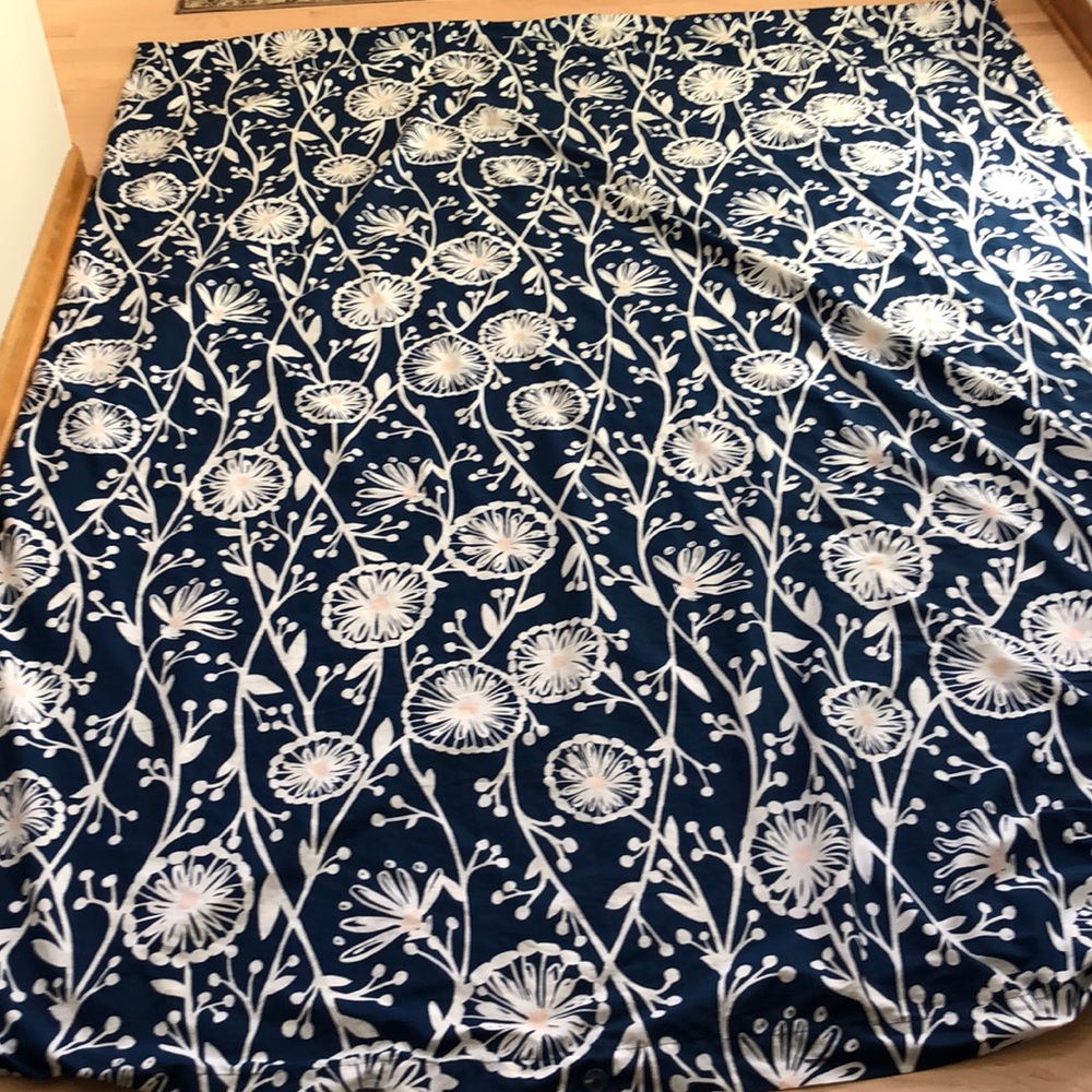 Pottery Barn Dorm Twin duvet and 2 shams